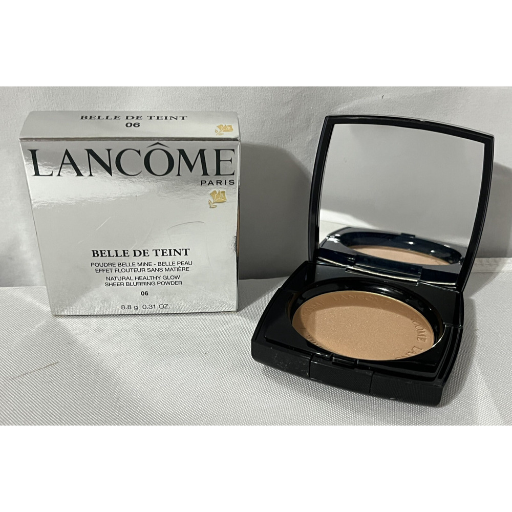 Lancome Belle De Teint Sheer Blurring Pressed Powder Healthy Glow- Shade 06